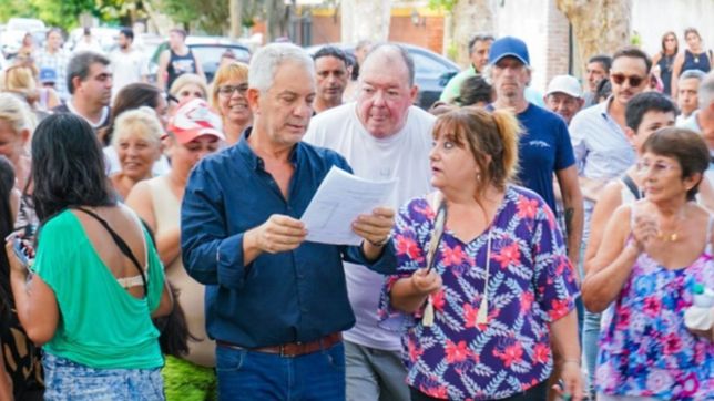 julio alak volvio a recorrer la plata y prometio obras clave para la zona norte