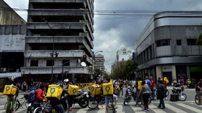 el pedido de los glovers platenses a los usuarios para evitar mas casos de inseguridad