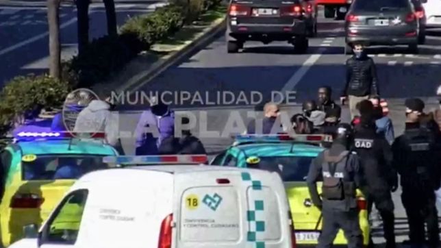 tras el enfrentamiento, la municipalidad denunciara a vendedores ambulantes