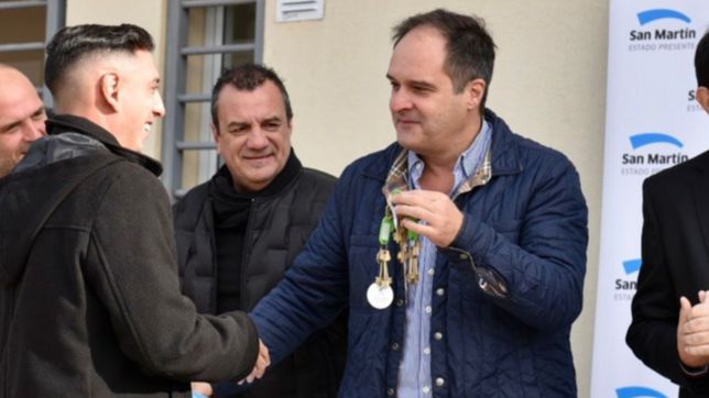 el gobierno de la provincia inauguro el segundo desarrollo urbanistico en san martin