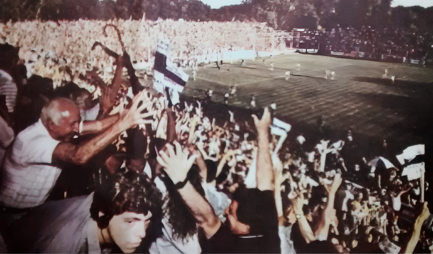 Festejo Gimnasia Copa Centenario