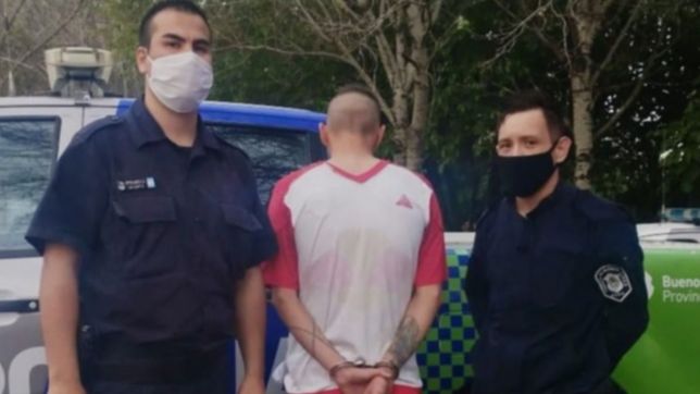 un preso escapo de una carcel con regimen abierto, pero lo rodearon y fue capturado