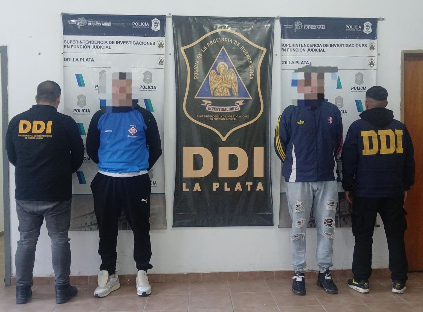 Detneidos en La Plata