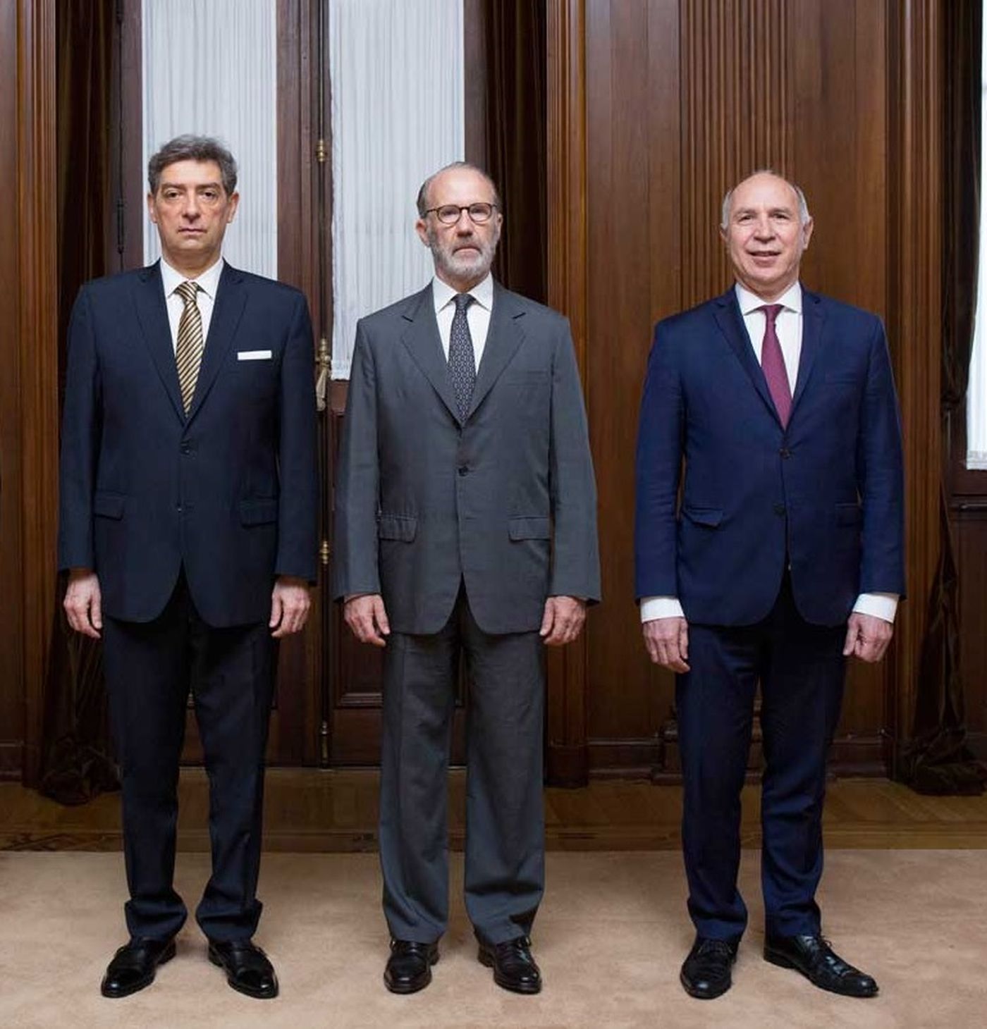 Los tres miembros de la Corte Suprema que ratificaron la condena de Cristina Kirchner