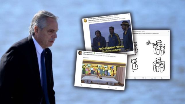 estallaron los memes tras el renunciamiento de alberto fernandez