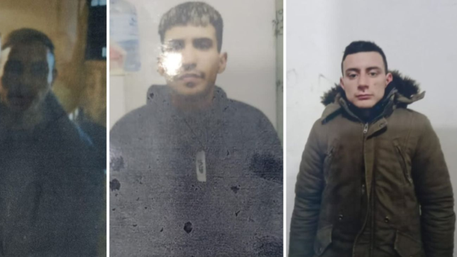 salieron a la luz las fotos de los presos fugados de la comisaria de tolosa
