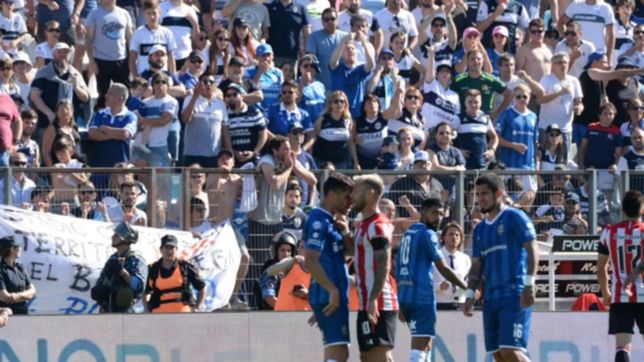 gimnasia - estudiantes: el polemico gesto y acusacion de la gata fernandez a lucas licht