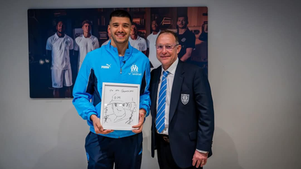 El dibujo de Los Supercampeones que tocó el corazón de Gero Rulli y lo llevó de nuevo a su infancia