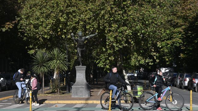otono a pleno en la plata: anticipan frio, nubes y viento para los proximos dias