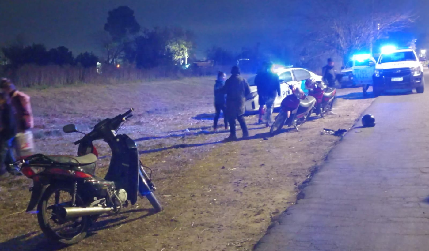 Accidente en Melchor Romero
