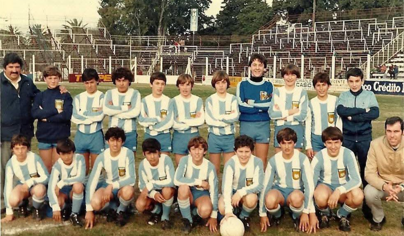 La 69 con un arquero que triunfó, Cristante. Los DT, Porcel y Pedersoli.