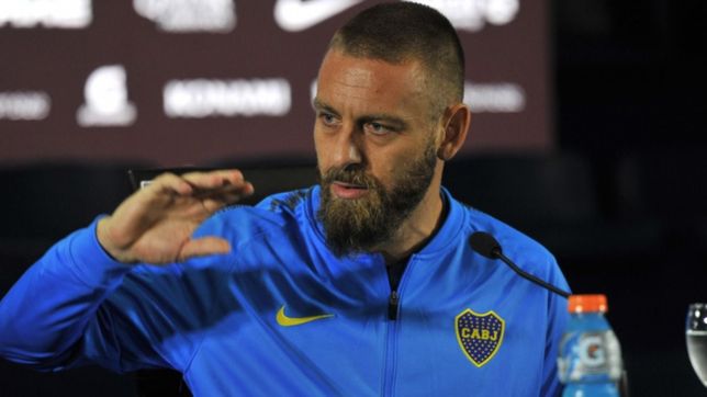 boca: daniele de rossi debutaria en el estadio unico de la plata