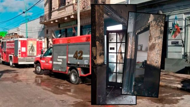 detuvieron al joven que incendio una comisaria de ensenada