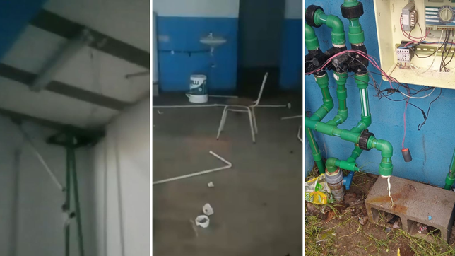 robaron por tercera vez en 15 dias en el club universitario de berisso