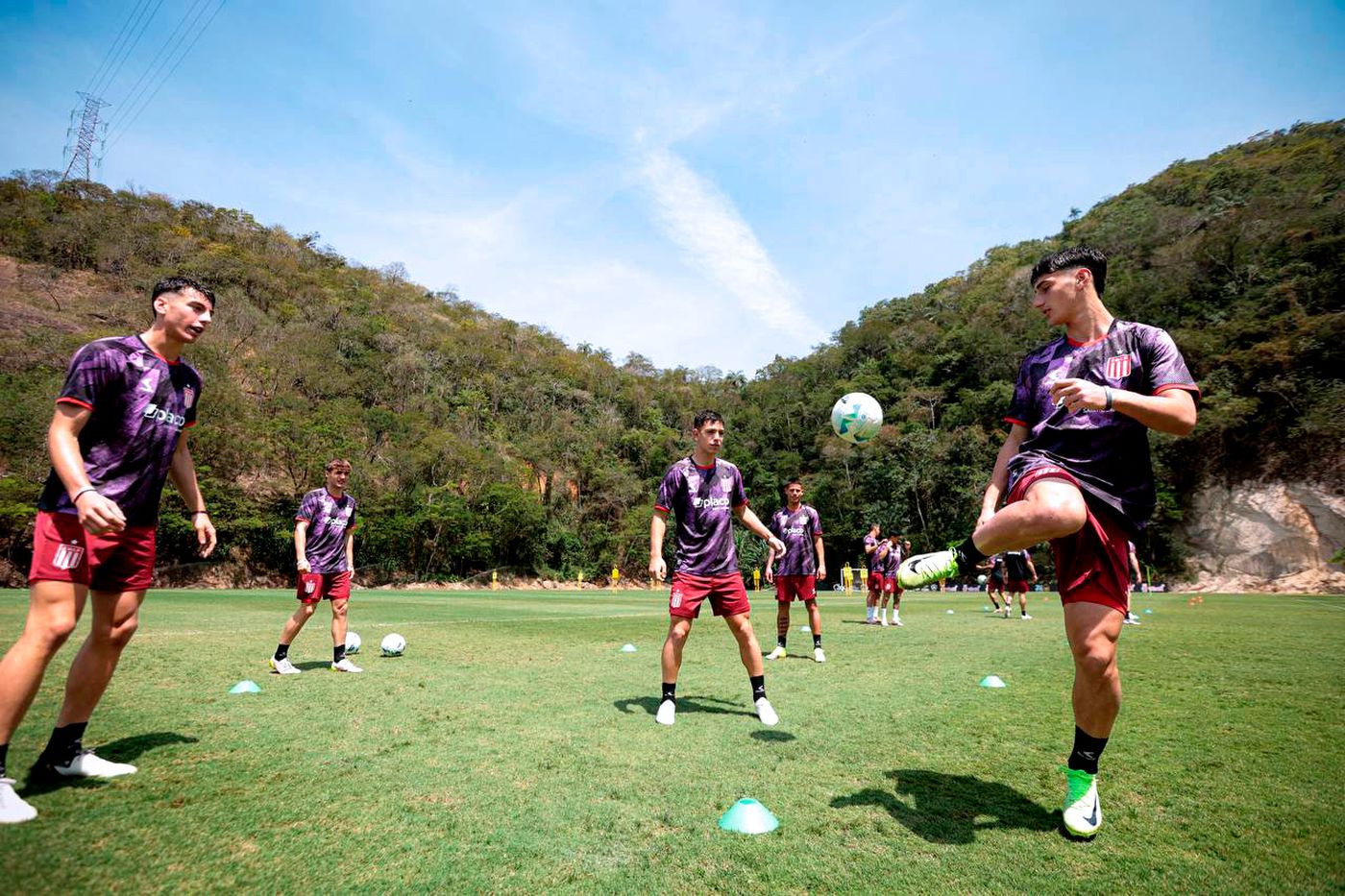 Estudiantes entrenamiento Río