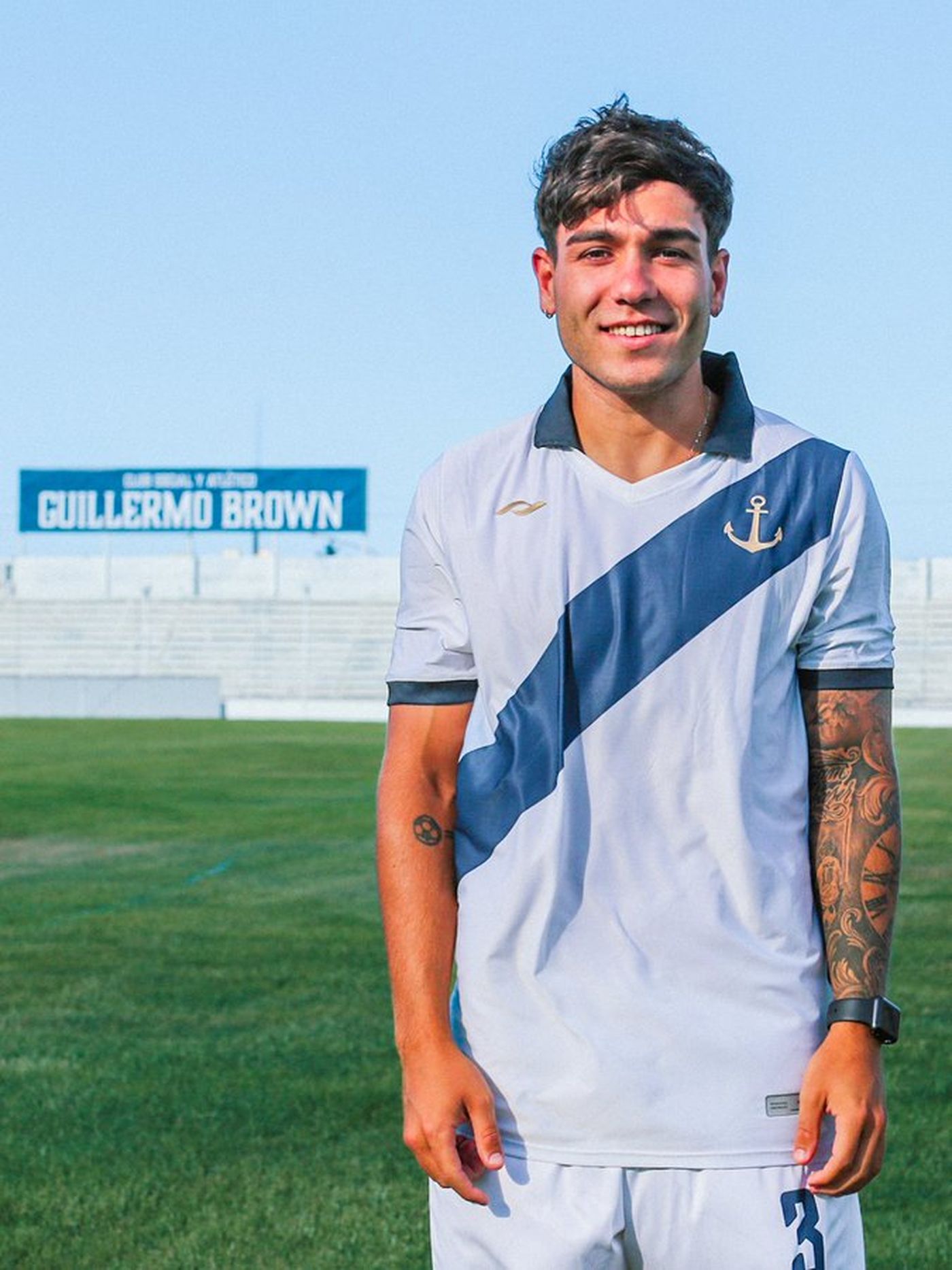 Zappulla fue presentado en Guillermo Brown.