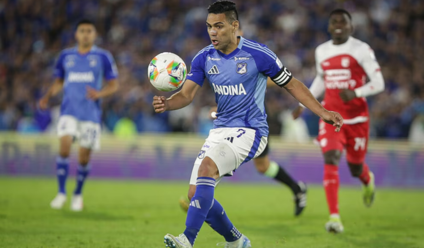 Radamel Falcao en Millonarios.