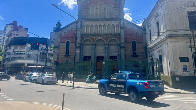 tension en el colegio sagrado corazon por un principio de incendio