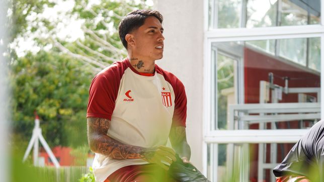 farias sorprendio a dominguez y se prepara para el debut en el pincha