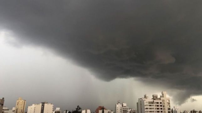 elevan el alerta y la plata puede tener una nochebuena con rafagas y granizo