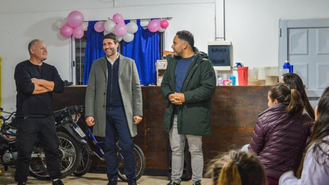 comunidad river llego a la plata con una actividad solidaria en gonnet