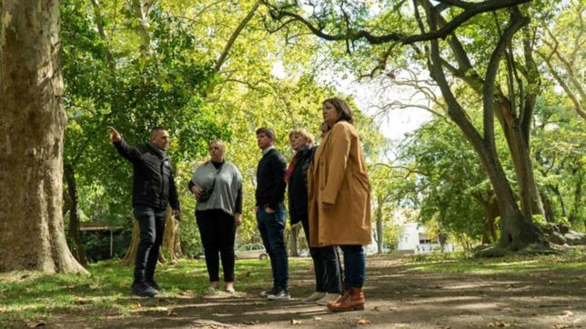 botones antipanico, corredores seguros y luminarias: avanza el traslado de la zona roja