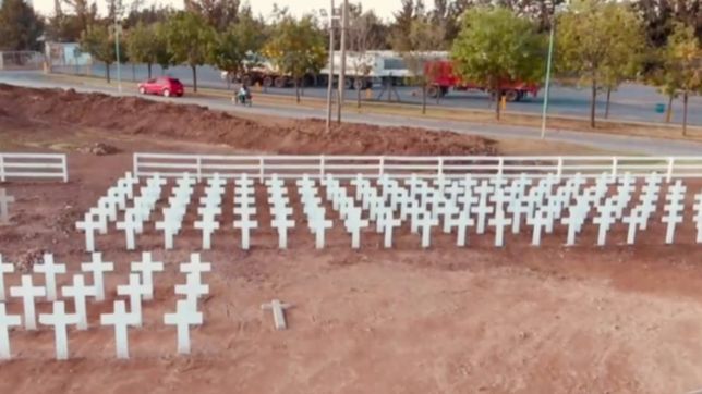 en una carcel bonaerense hicieron una replica del cementerio de darwin