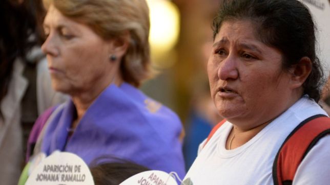 la mama de johana ramallo reclamo los restos de su hija en la plata