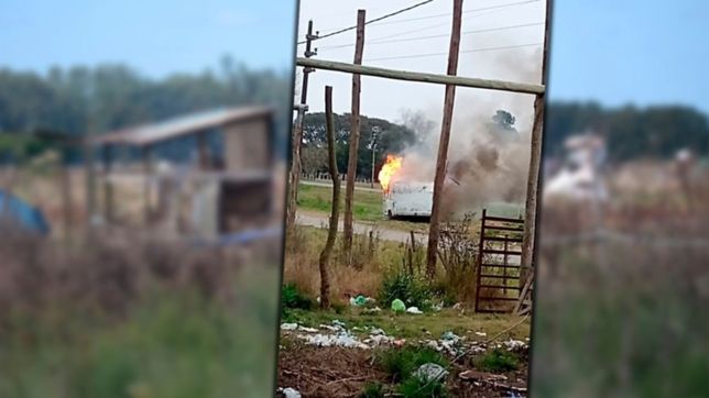 golpes, incendio y heridos: que se sabe de la disputa por tierras en una zona de la plata