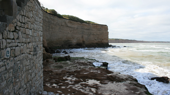 asi es la peligrosa escalera en el acantilado de mar del plata desde la que cayo la periodista egresada en la unlp