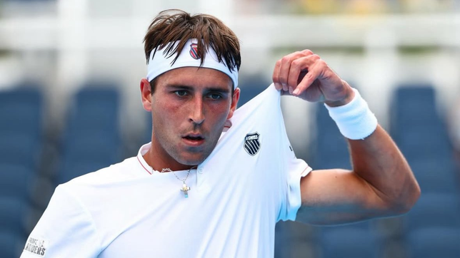 tomas etcheverry tuvo un gran comienzo pero quedo eliminado en la segunda ronda del us open