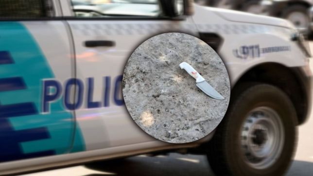 tension en un robo a un jubilado que termino como rehen y con un cuchillo en el cuello