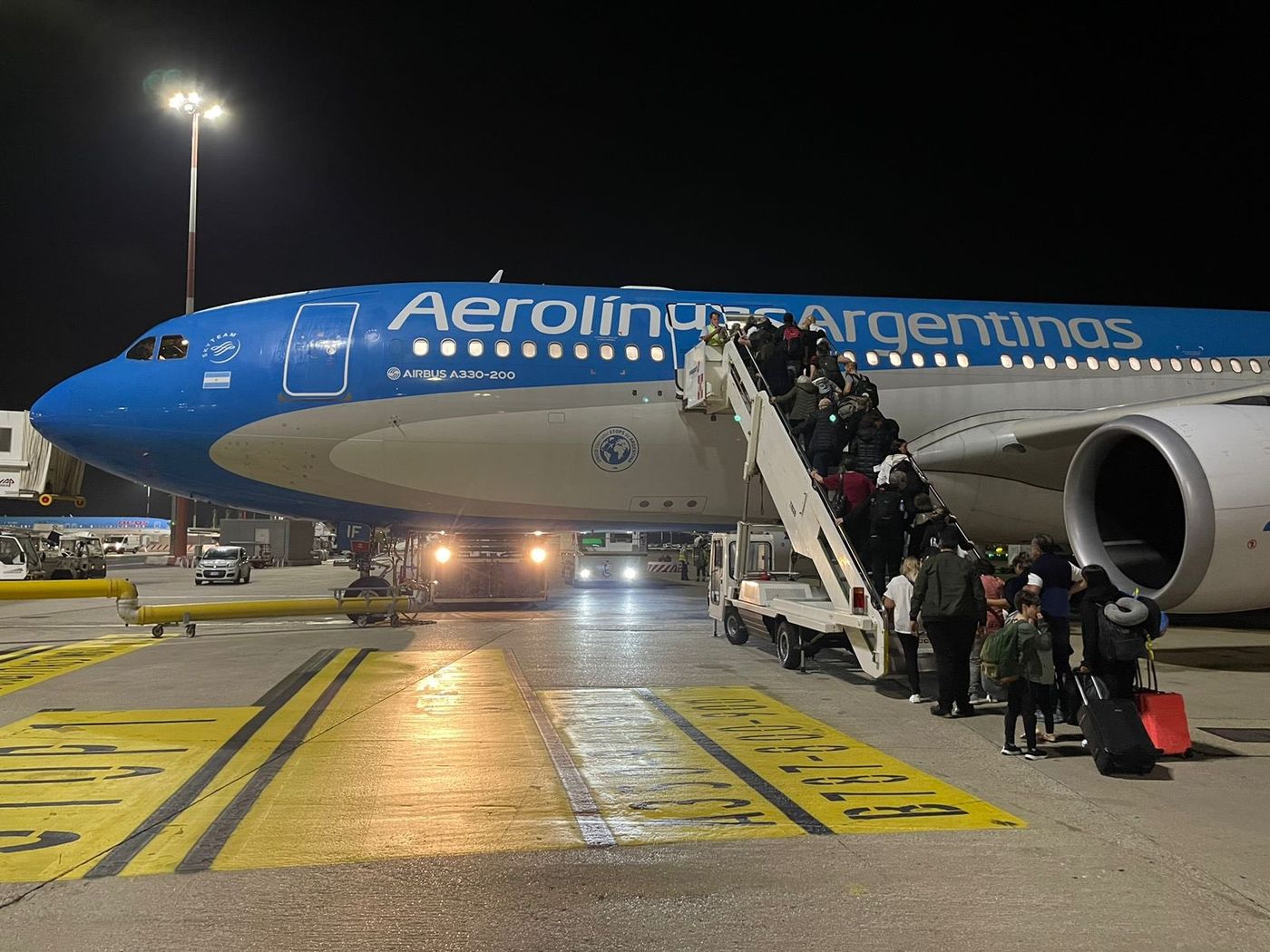 Vuelo argentinos desde Israel Aerolineas Argentinas.jpg