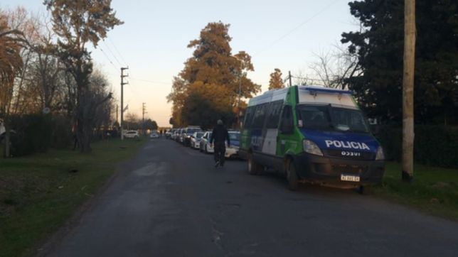 gran operativo en la plata por un robo: cayo con armas tumberas y marihuana