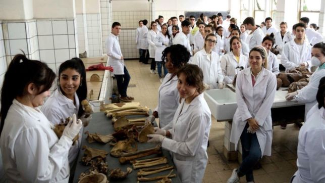 le iniciaron un sumario a un docente por dar una clase presencial en medicina y renuncio