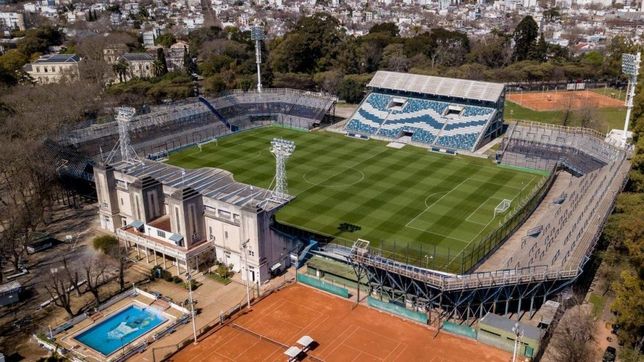 los proyectos ganadores para la ampliacion del estadio de gimnasia se presentan ante la dirigencia