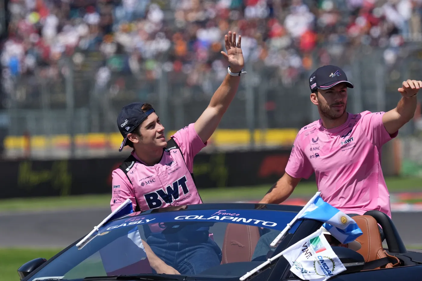 Franco Colapinto Pierre Gasly