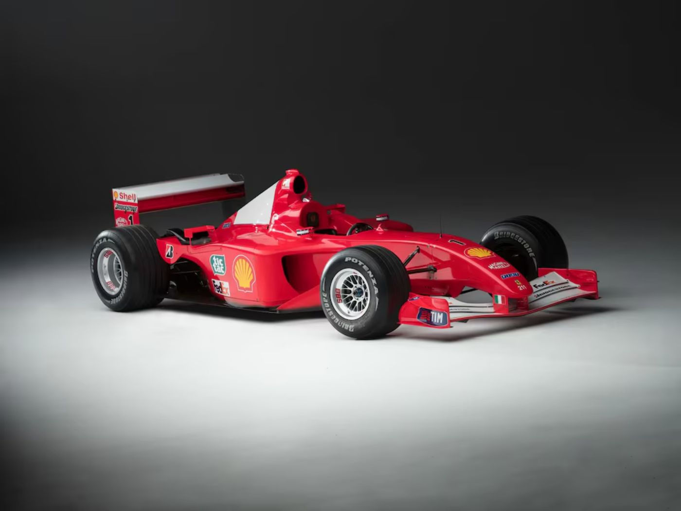 La Ferrari de Michael Schumacher.