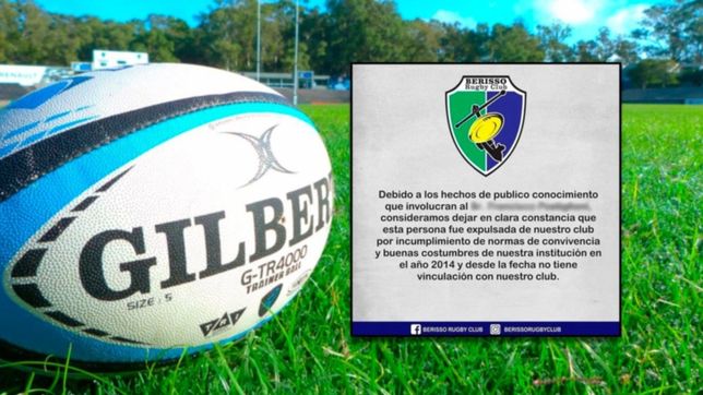berisso rugby club tambien se desligo del exjugador denunciado por violento en la plata
