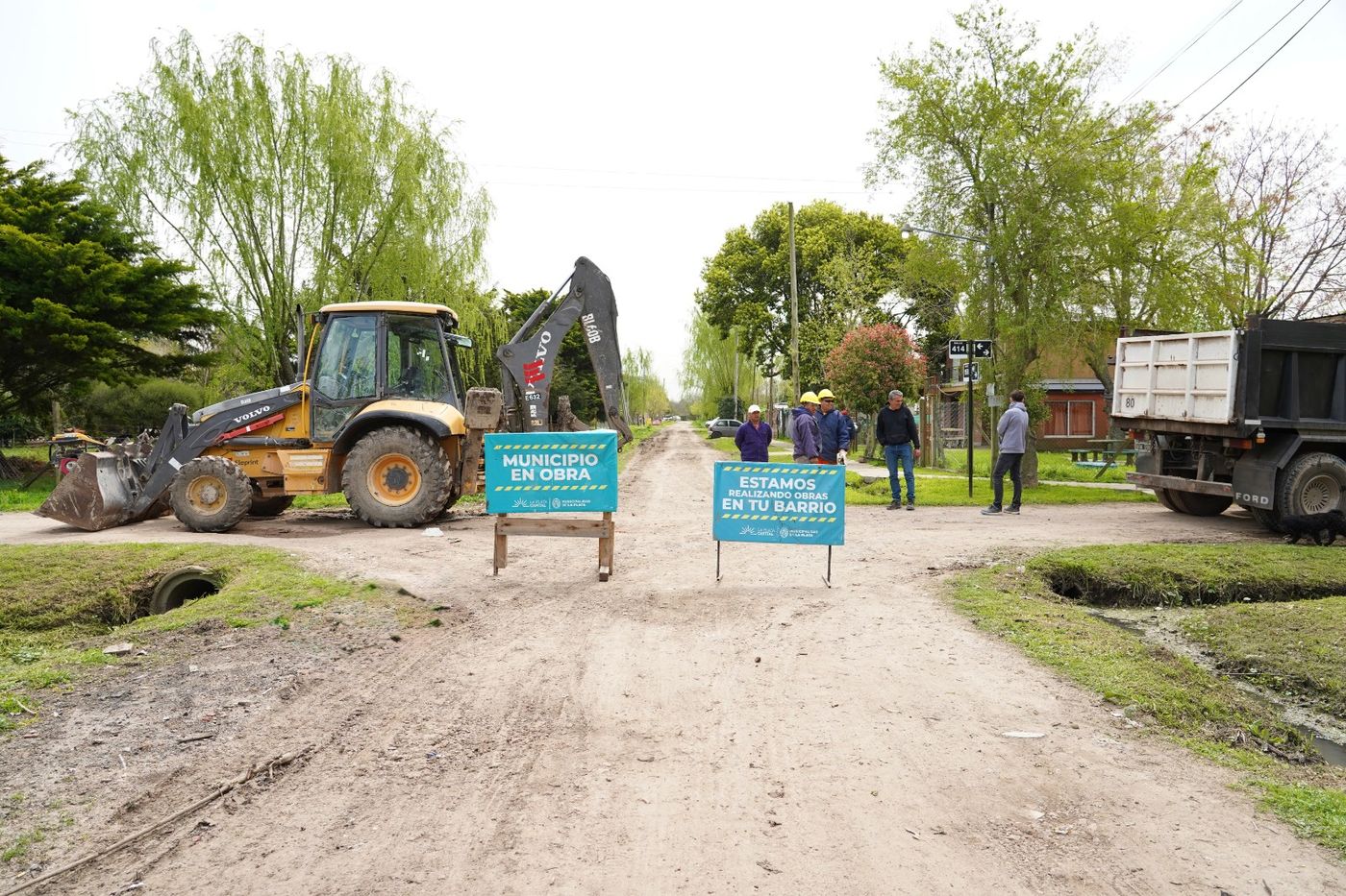 Obras hidráulicas en Arturo Seguí (2)