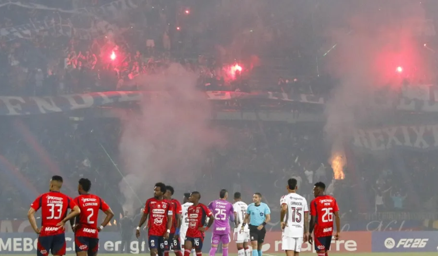 Independiente Medellín Flamengo incidentes