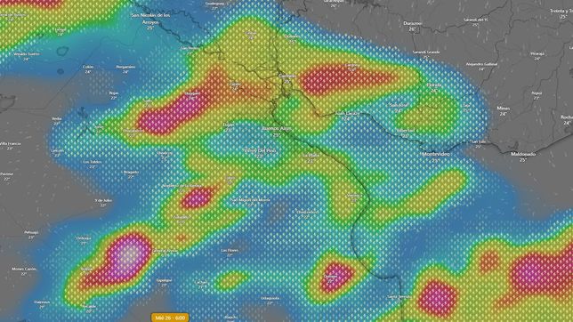 tras el calor, llegan las lluvias y la plata se prepara para una semana con mal clima