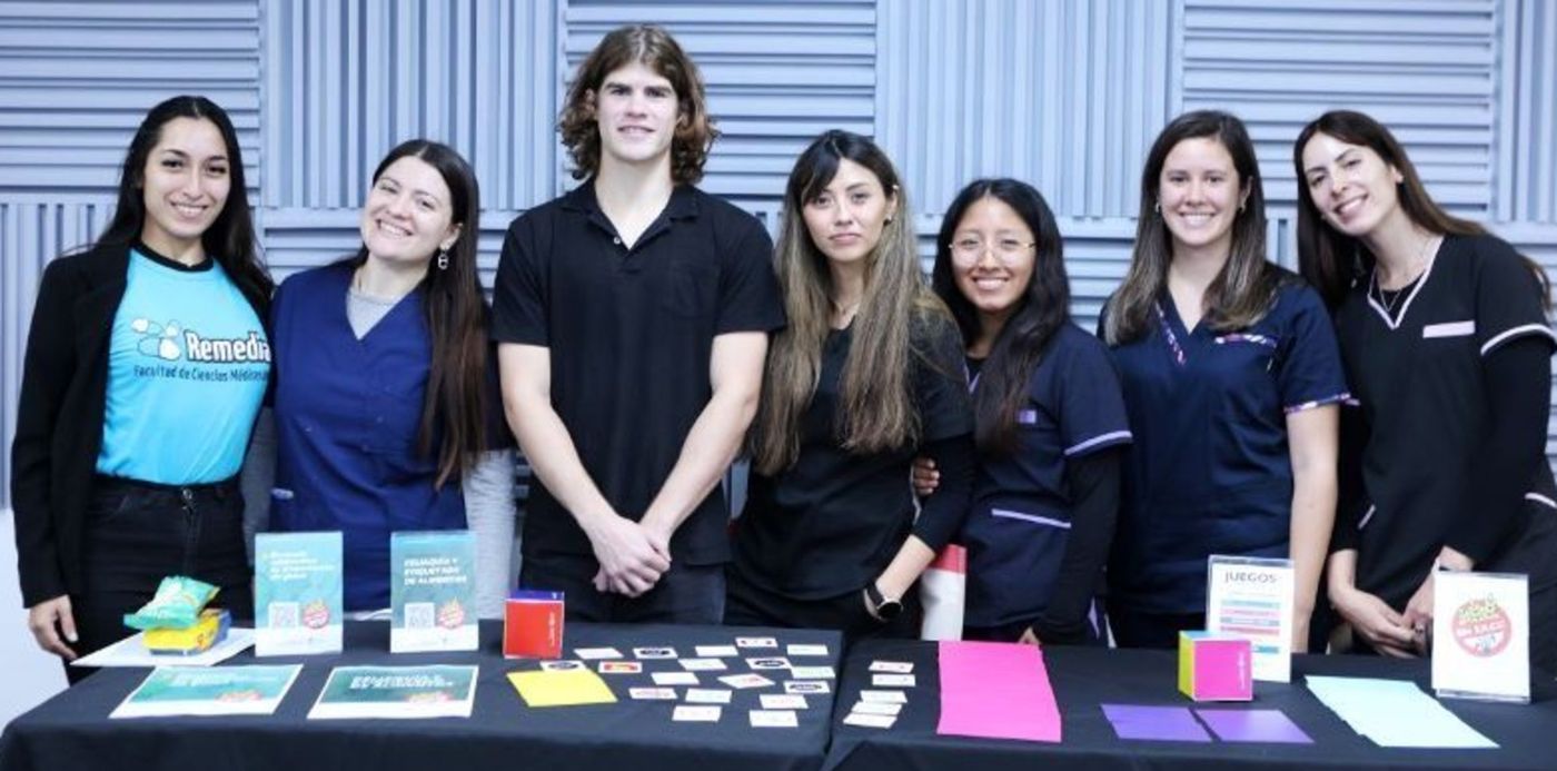 primera jornada internacional de celiaquía UNLP, stands