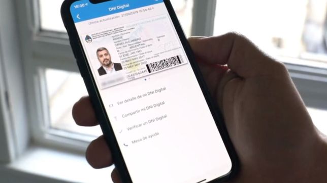 el gobierno nacional anuncio la creacion de un nuevo dni digital para celulares