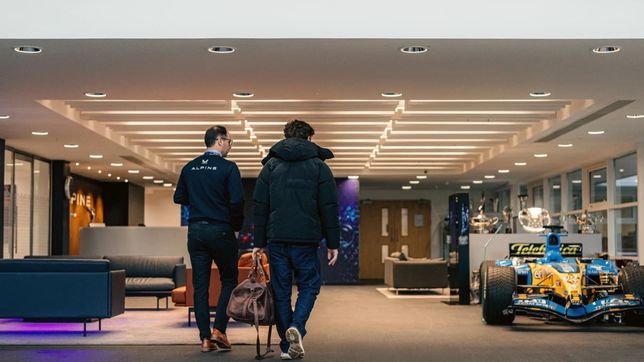 la misteriosa mudanza de franco colapinto a su nueva casa que adelanta su debut en alpine