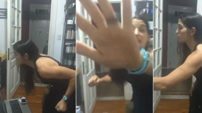 video: la ?tana pasman? del lobo, una hincha desesperada se volvio viral