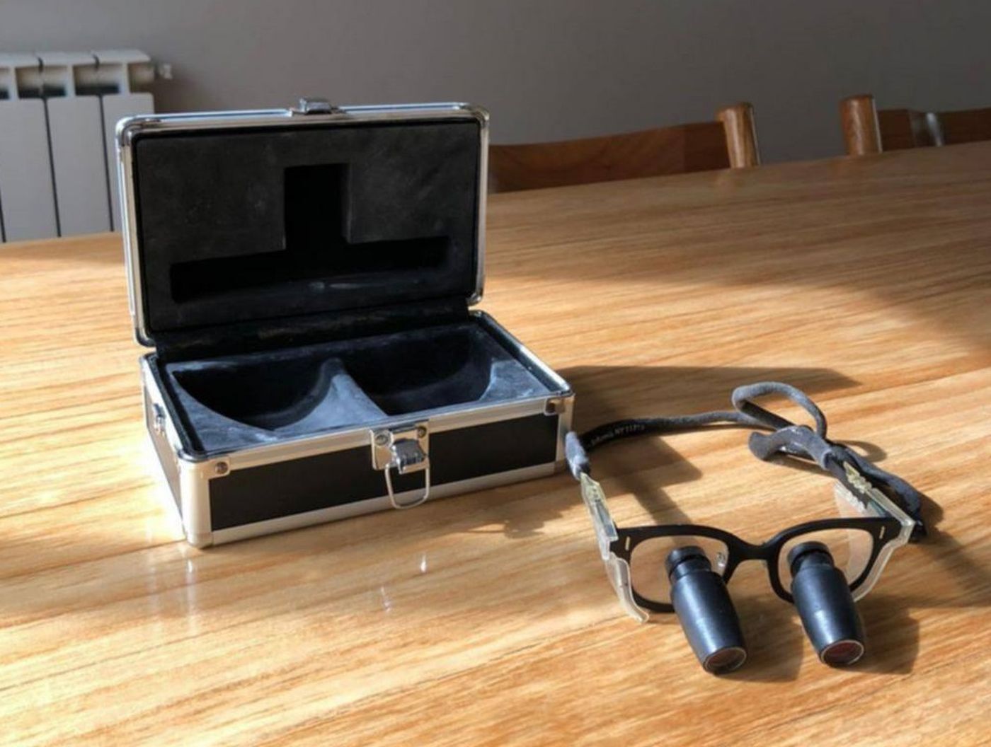 La lupa médica que le robaron al profesional de La Plata La lupa médica que le robaron al profesional de La Plata