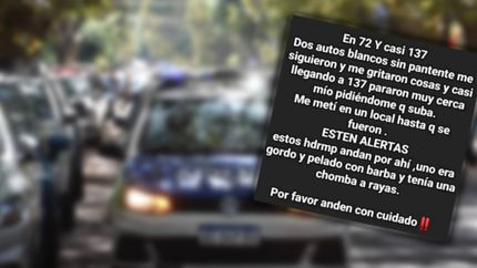 Lloro de la bronca e impotencia: temor por un grupo de acosadores en La Plata