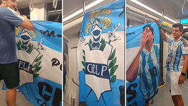 el tranvia tripero en kansas que desplego una bandera de gimnasia en pleno viaje el tranvia tripero en kansas que desplego una bandera de gimnasia en pleno viaje