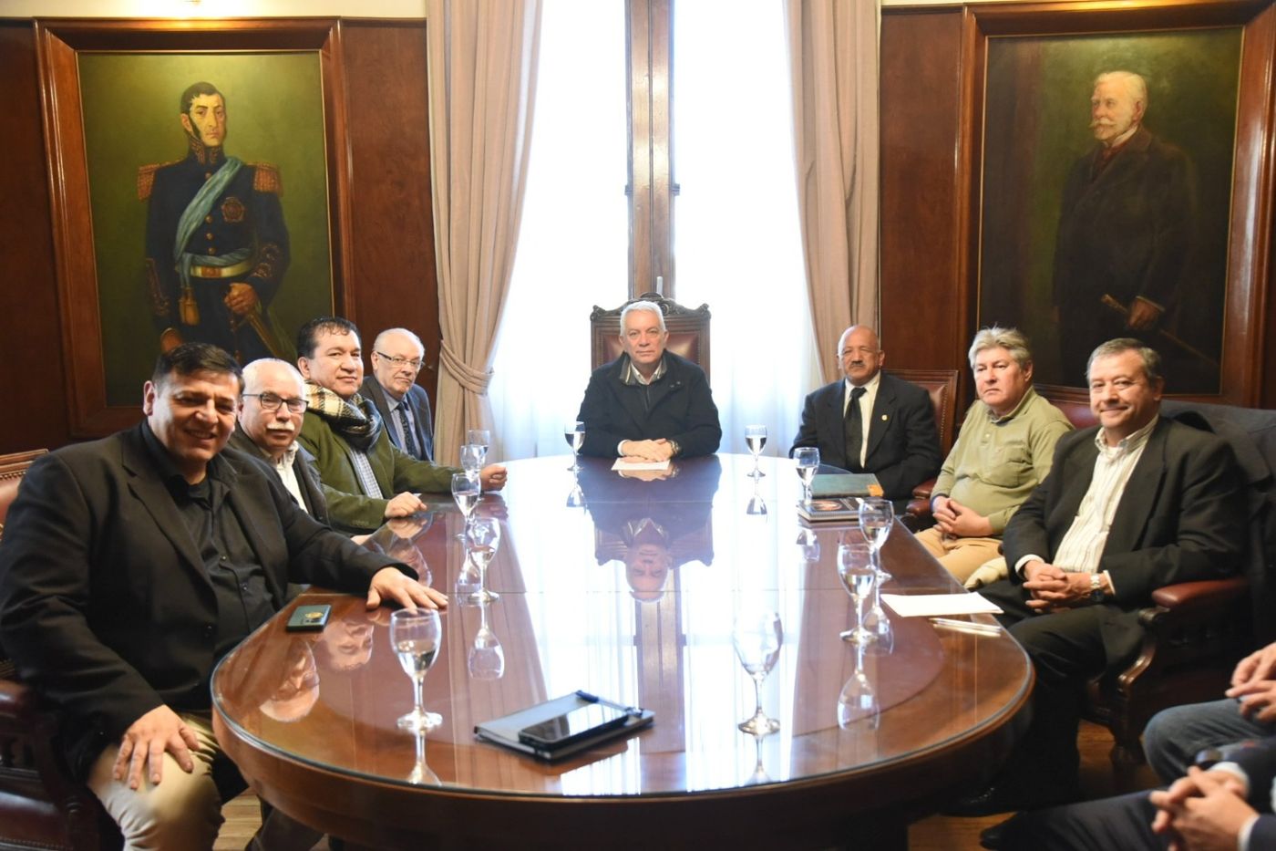 Julio Alak y Pastores Evangélicos